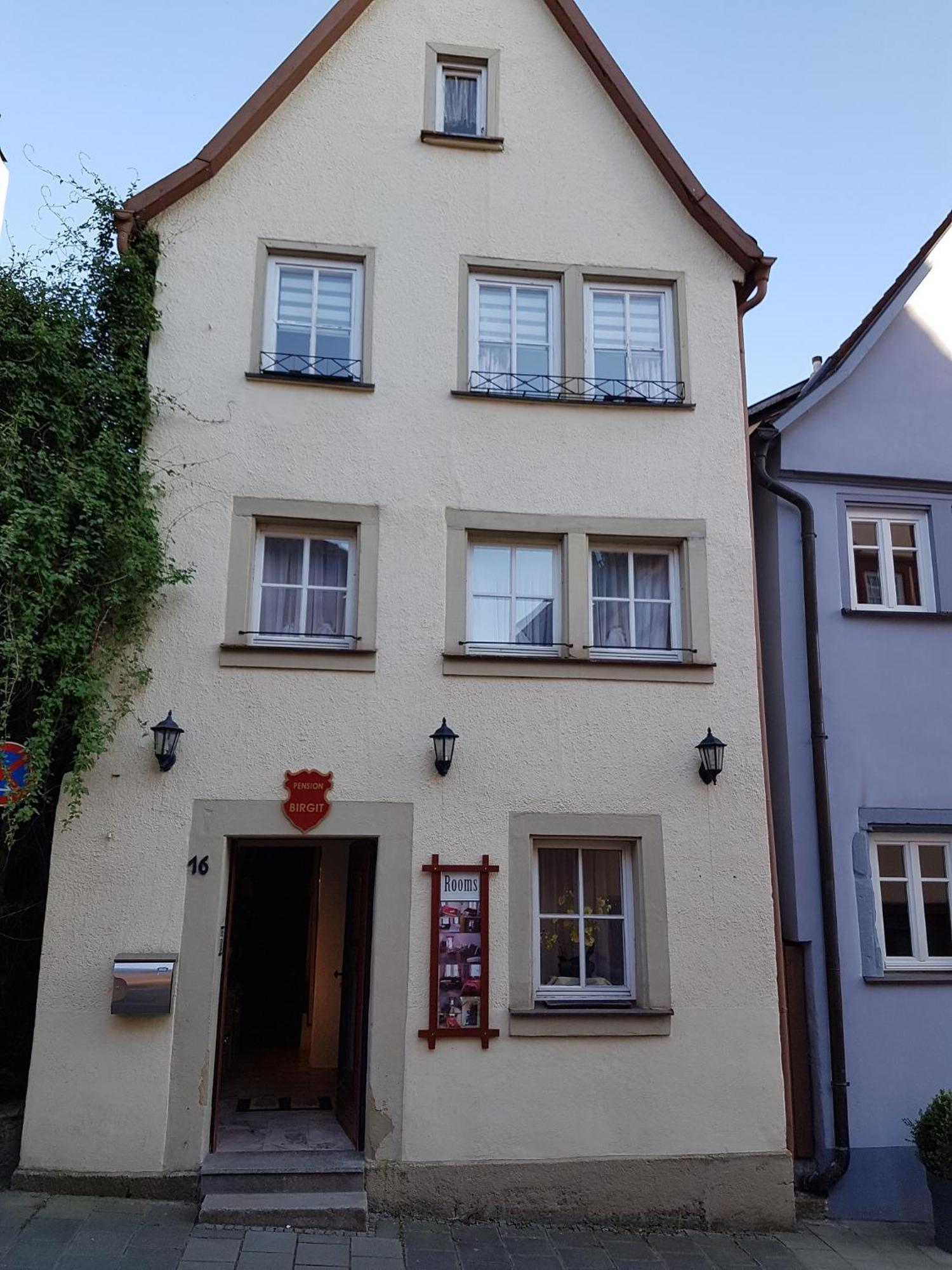 Pension Birgit Rothenburg ob der Tauber Exteriér fotografie