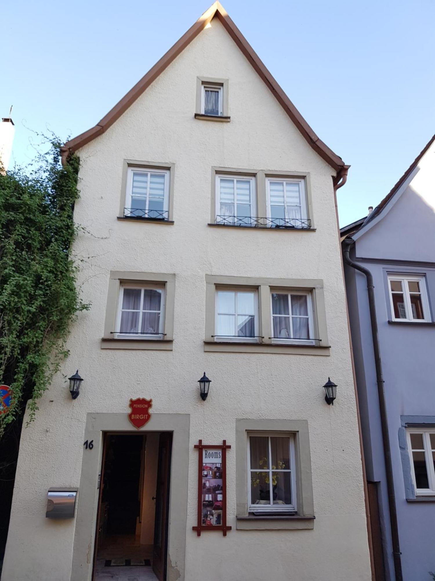 Pension Birgit Rothenburg ob der Tauber Exteriér fotografie